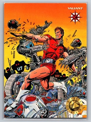 1993 Upper Deck Valiant Era #1 Magnus Robot Fighter Origin Valiant Card