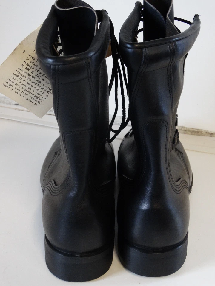 Botas militares negras vintage Vietnam RO Search 9W PJ 6-89 Foto 4 de 4