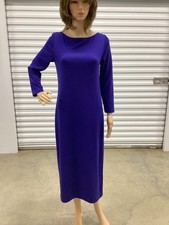 Gap Designed & Crafted Blue Dress Long Back Zipper Detail Size S