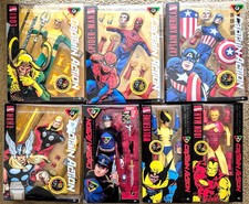 CAPTAIN ACTION ROUND 2 FIGURES AND SIX MARVEL...