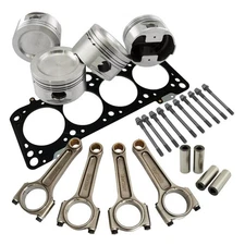 Forged piston and Connecting rod kit + 118mm head stud + MLS decompression Head