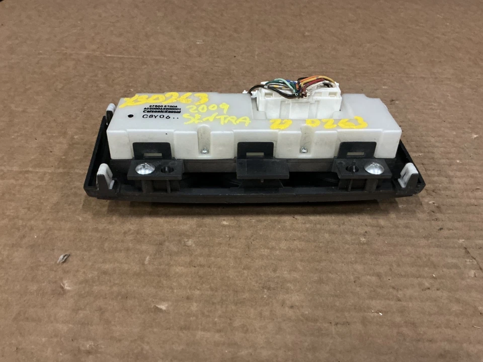2007-2009 NISSAN SENTRA AC HEATER CLIMATE TEMP CONTROL SWITCH OEM 27500ET00A - Image 4 of 4