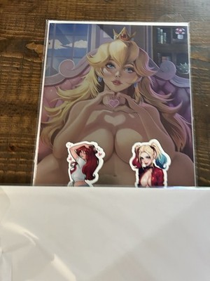 Waifu Chronicles Captive Princess Peach AP 8/10 FOIL Zheanhmeart