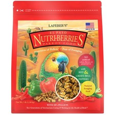 El Paso Nutri-Berries Pet Bird Food, Made with Non-GMO and Human-Ingredients,...