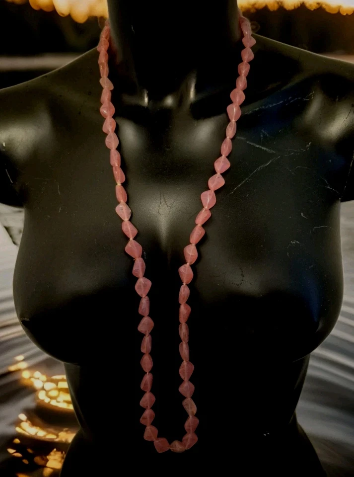 Edelstein Perlen 12 mm Rosenquarz  - Bild 3 von 4