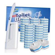 Disposable Toilet Brush Cleaning System with 50pcs Toilet brush  50 refills