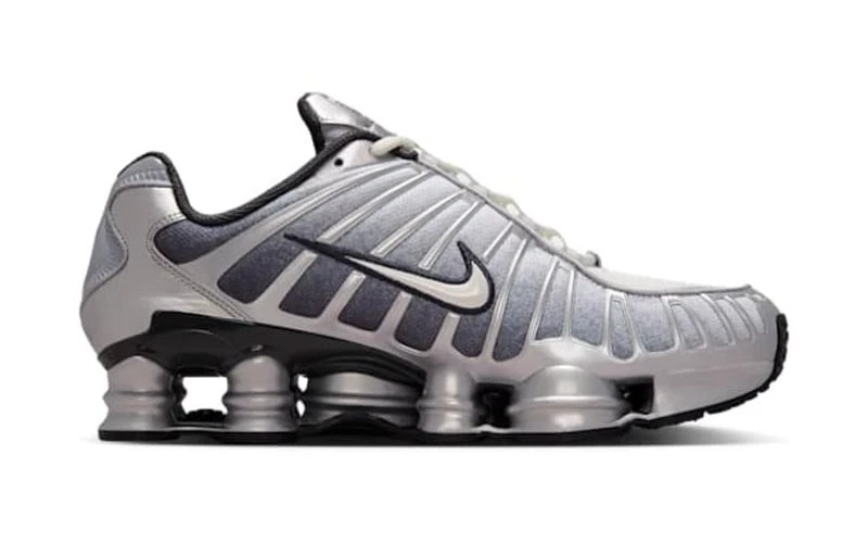 Nike Shox TL Metallic Silver White PRINT Sneakers Retro OG IH4466