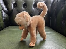 Steiff Baboon Coco Vintage 60s Stuffed Animal Retro Plush Monkey 50s E27