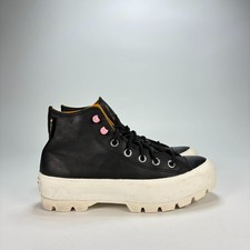 Converse Chuck Taylor All Star Black Lugged W...