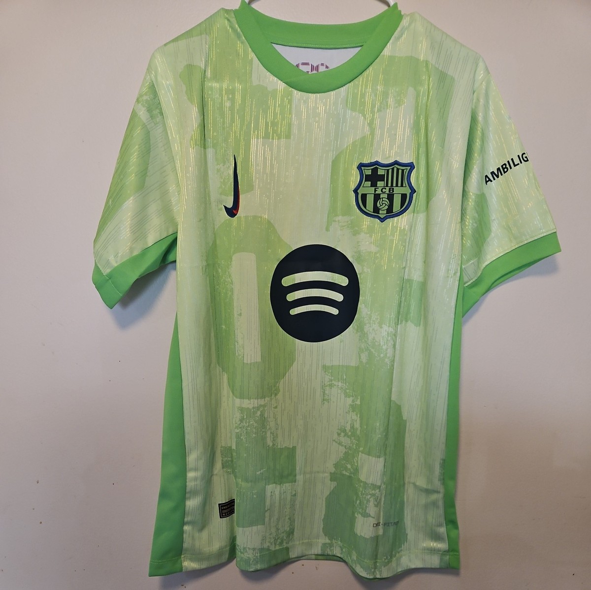 Barcelona Lamine Yamal#10 Jersey ( PLAYER VERSION ) Sizes L | eBay