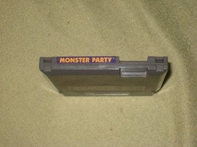Monster Party  for NES. Authentic. Cleaned/Tested Nintendo. Rare. Near MINT!