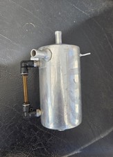 Motorsport Alloy Oil Breather  Catch Tank. Race, Rally, Track, Drift, Modified.