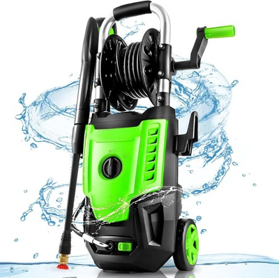 #ad 4800PSI Electric Pressure Washer 3.8GPM High Power Washer with 33FT Hose Ree... $240.26