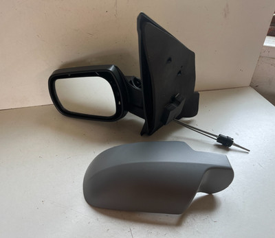 FORD FIESTA WING MIRROR PASSENGER LEFT MANUAL ADJUST PRIMED COVER 2002-2005