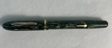 Vintage Conklin Fountain Pen With 14k Gold Point Nib Toledo Green ESTATE FIND