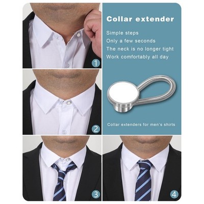 collar extension for dress shirts Wonder Button Extender-33876 This provides for a good fit 6 8 12pcs collar extension