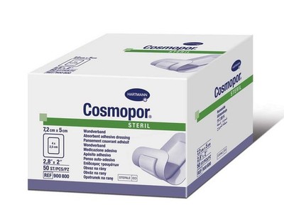 Cosmopor Steril 2.8'' x 2'' -Box of 50