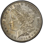 1884-S $1 PCGS AU-55 CAC