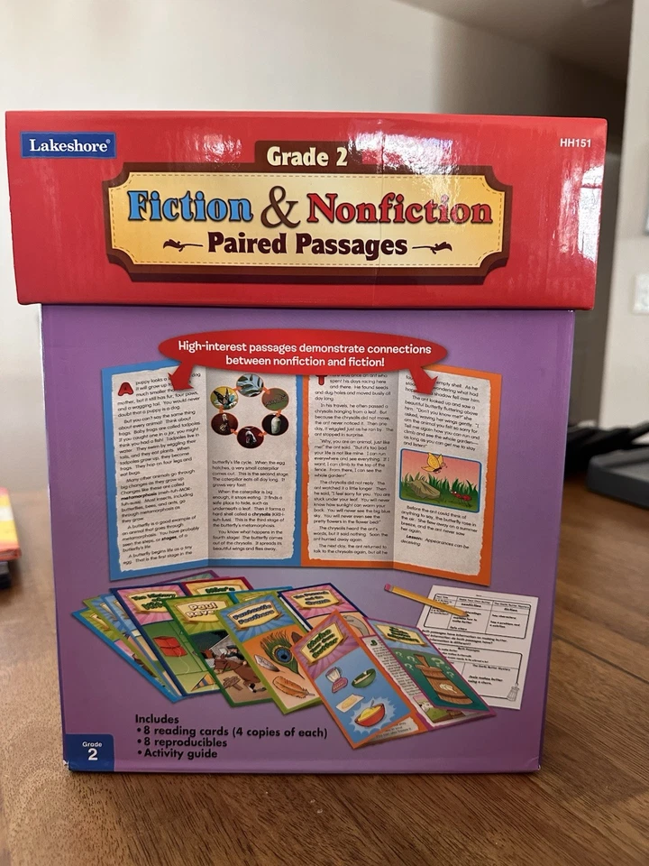 Lakeshore Fiction & Nonfiction Парные Проходы Класс 2 Новые (но Открытые)  - Изображение 2 из 4