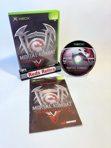 Mortal Kombat: Deadly Alliance (Microsoft Xbox, 2003) Complete CIB Refurbished