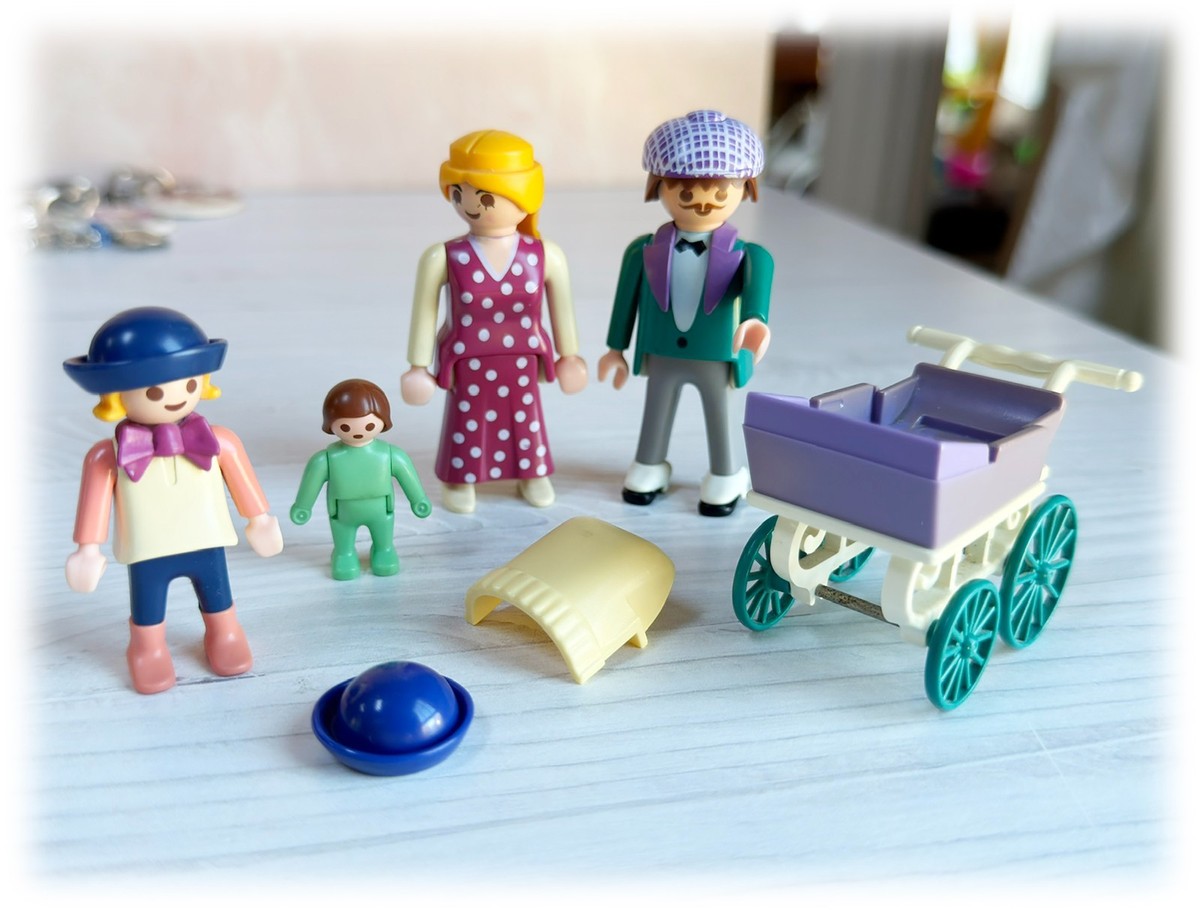 Playmobil 5510 Victorian Family 1995 Mom Dad Baby Replacement
