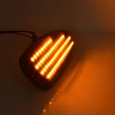 L + R Smoked LED Side Marker Lights Fender Lamps For 2015-up Jeep Renegade