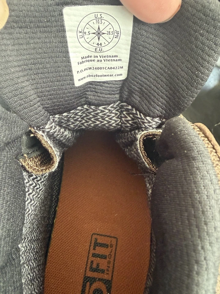 ¡¡Botas de senderismo Oboz Sawtooth X Mid Bdry para hombre!!(10,5) Foto 2 de 3