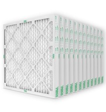 20x20x2 MERV 11 Pleated Air Filters by Mann Hummel. Case of 12.