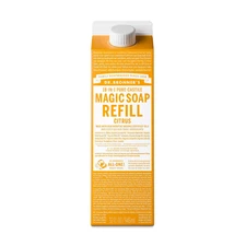 Dr. Bronner's Magic Pure Castile Liquid Soap - Citrus - 64 fl oz (32 oz, 4-Pack)