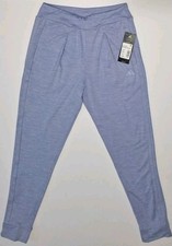 Adidas AK4962 Girls' Large 14 3-Stripe Cuffed Jogger Pants, Spark Melange
