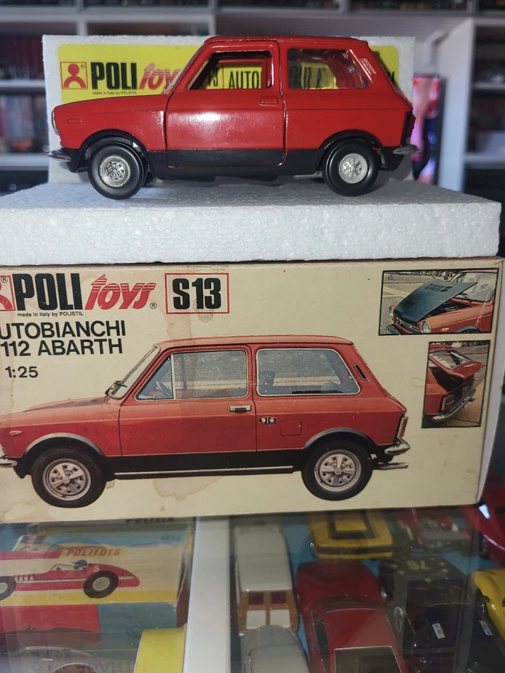 Autobianchi A112 Polistil Politoys 1/24 1/25 + REPROBOX - Immagine 4 di 4