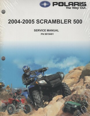 2004, 2005 POLARIS ATV SCRAMBLER 500 SERVICE MANUAL 9919481 (142)