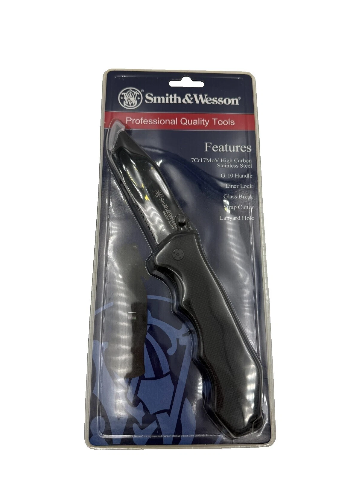 Mango de Plástico Smith & Wesson cuchillos plegables de colección