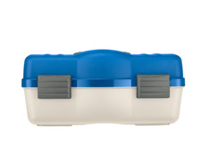 VALIGETTA PORTA ACCESSORI PESCA A 4 RIPIANI 14 SCOMPARTI DIMENSIONI 46X28X22.1H