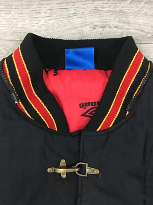 Rare Vintage 90s Umbro Manchester United Fireman Winter Jacket