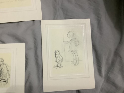 carte schizzi disney reflex winnie the pooh nuove rarissime incorniciabili - Foto 3 di 10