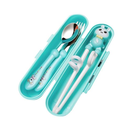 Learning Chopsticks Spoon and Fork Cutlery Set Children's Learning✨y D1X5 U U7R9 - Picture 7 of 20