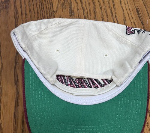 Vtg Sports Specialties University Of Alabama Crimson Tide Double Script Wool Hat - Picture 2 of 6