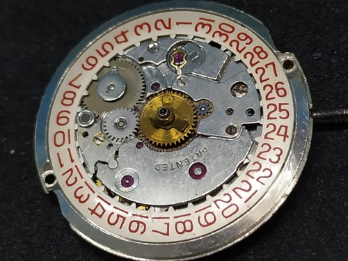 TITONI WINDING MOVEMENT DATE ON-3 CROWN AT-3 O'CLOCK CAL NO.ETA-2409 B-265