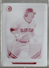 2014 Bowman Draft Top Prospects Printing Plates Cyan #TP11 Clint Frazier /1