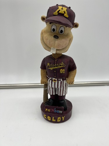 Vintage Minnesota Bobblehead Goldy Baseball Souvenir Rainbow Foods - Picture 5 of 6