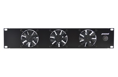 PROCOOL TV380E (2U) Rack Mount Exhaust Fan/High Power Cooling System