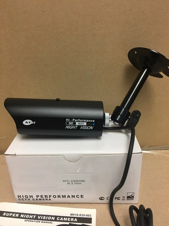 KT&C KPC-EX35CNV Color EX-View IR Camera, CCTV - Image 2 of 4