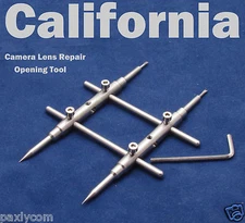 Pro DSLR Lens Spanner Wrench Opening Tool Camera Repair open Tools 15 to 100mm 