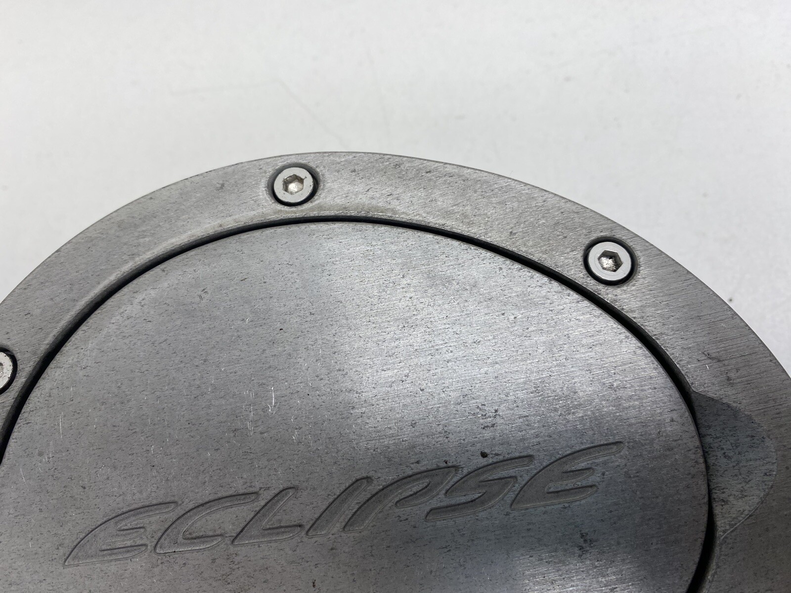 06 12 Mitsubishi Eclipse Aluminum Fuel Gas Door Lid Cover Filler Cap