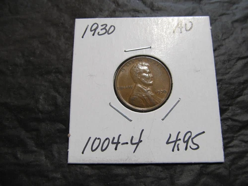 1930 Lincoln Wheat Penny AU+++ Great Coin for Album **Brown, Luster**