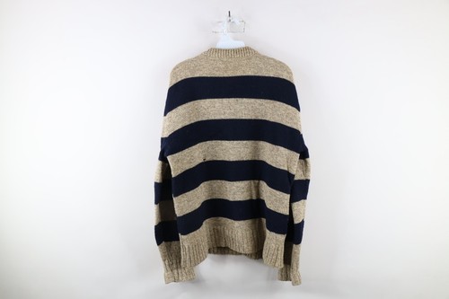 Vintage 90s American Eagle Outfitters Mens XL Distressed Wool Knit Sweater USA - Picture 7 of 9