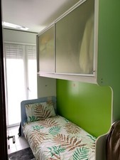 camera da letto  con cabina armadio completa  di letto e materasso usata