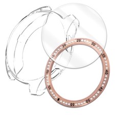 Heavy-Duty Screen Protector Case Ring Cover for Samsung Gear S3 Classic SM-R775A