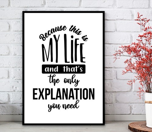 FINE ART QUALITY Inspirational Motivational Prints. Home Wall Picture Quotes - Picture 9 of 24